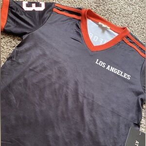 Los Angeles kids Black and Red Shirt